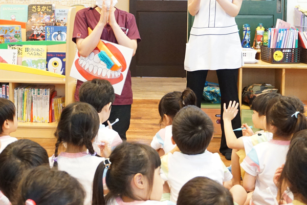 保育園検診︎における取り組み