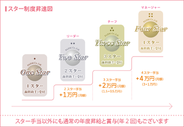 スター制度昇進図